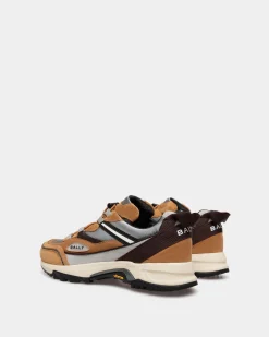 Faster Sneaker Aus Mehrfarbigem Leder Und Nylon