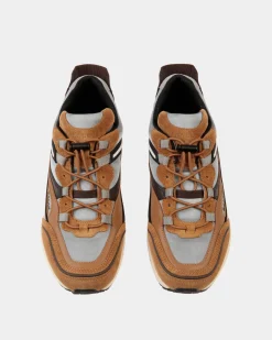 Faster Sneaker Aus Mehrfarbigem Leder Und Nylon