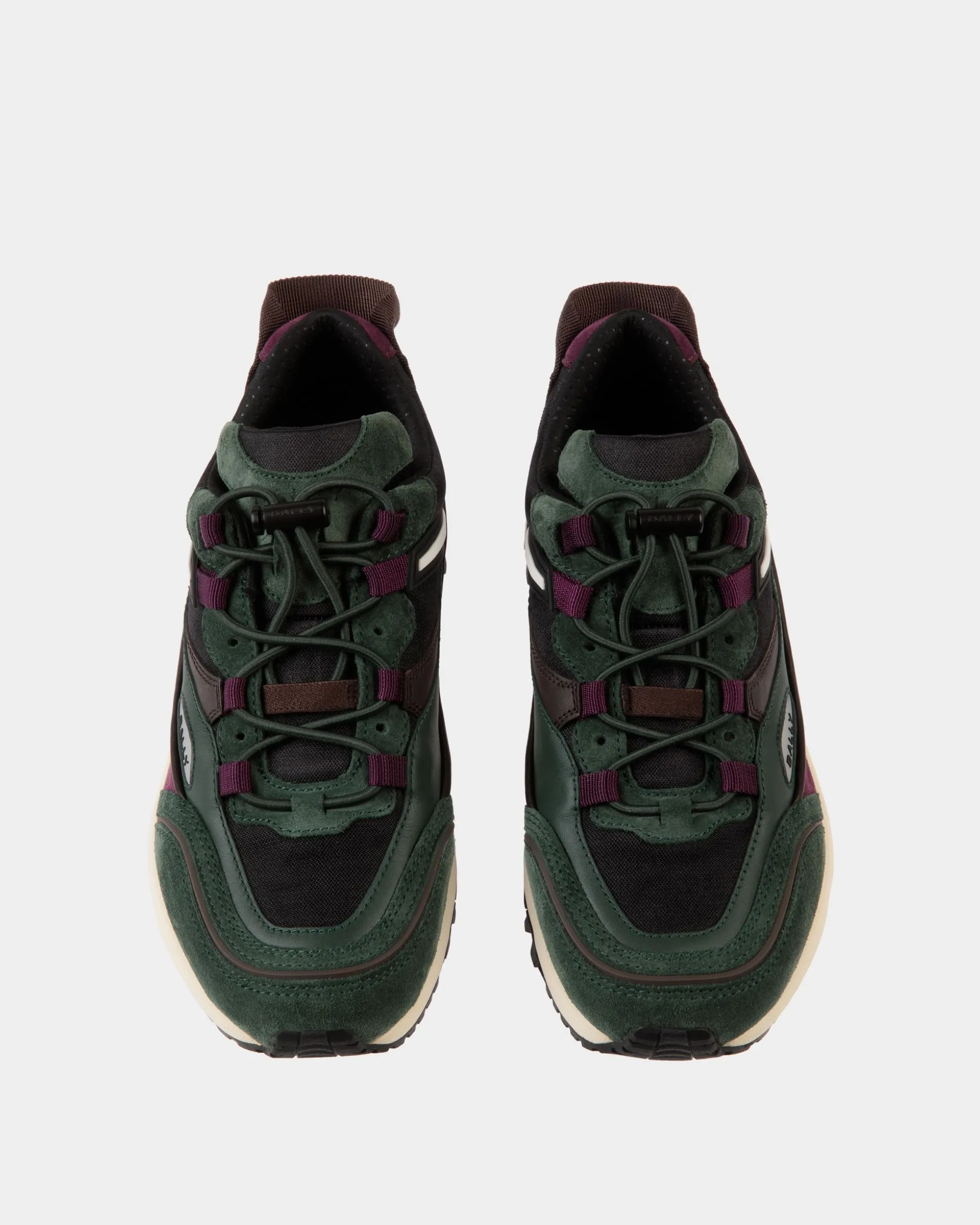 Faster Sneaker Aus Nylon In Bottle Green