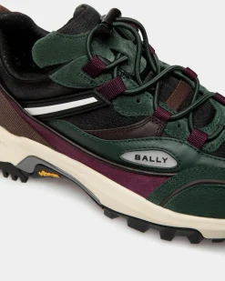 Faster Sneaker Aus Nylon In Bottle Green