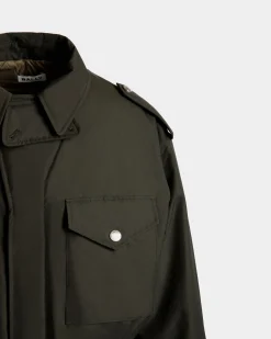 Feldjacke Aus Nylon In Military Green
