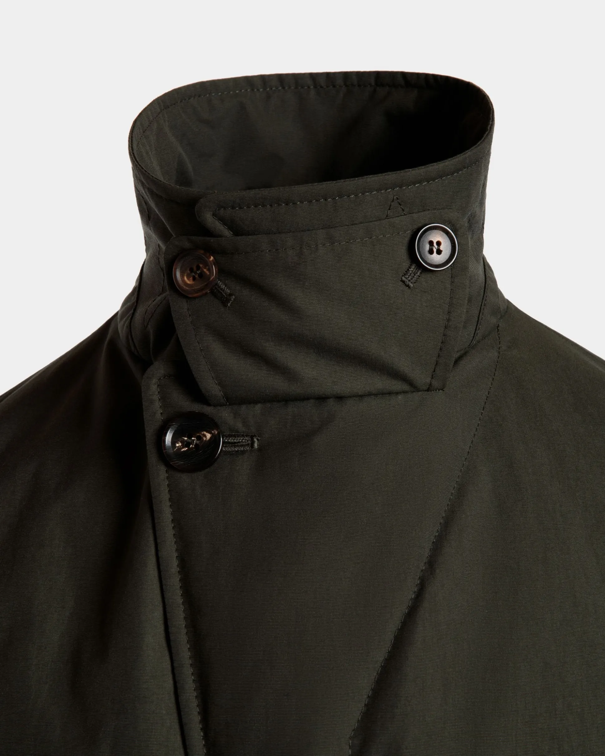 Feldjacke Aus Nylon In Military Green