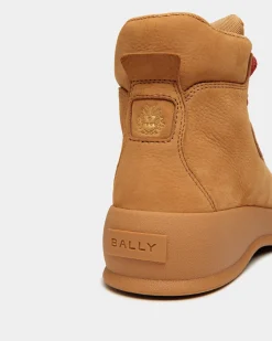 Frei Stiefelette Aus Braunem Veloursleder