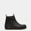 Gadey Stiefel Aus Leder Und Gummi In Schwarz