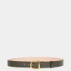 Gürtel Aus Leder In Olive Green Aus Der Adrien Brody Travel-Kollektion