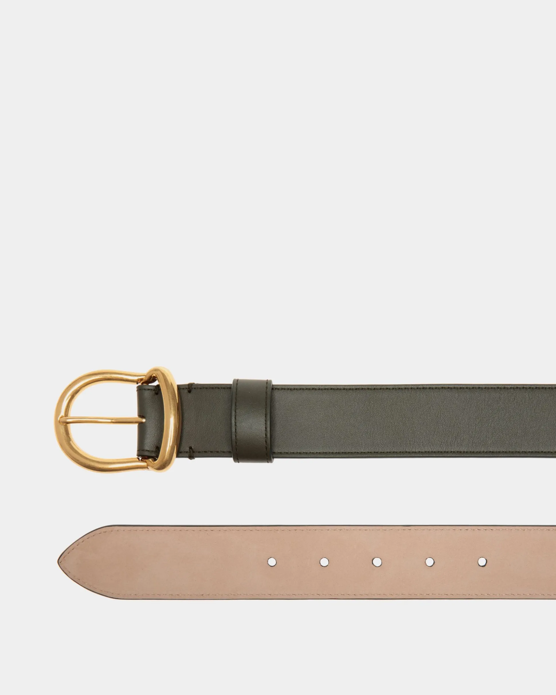 Gürtel Aus Leder In Olive Green Aus Der Adrien Brody Travel-Kollektion