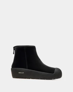 Guard II Leder-Schneestiefel In Schwarz