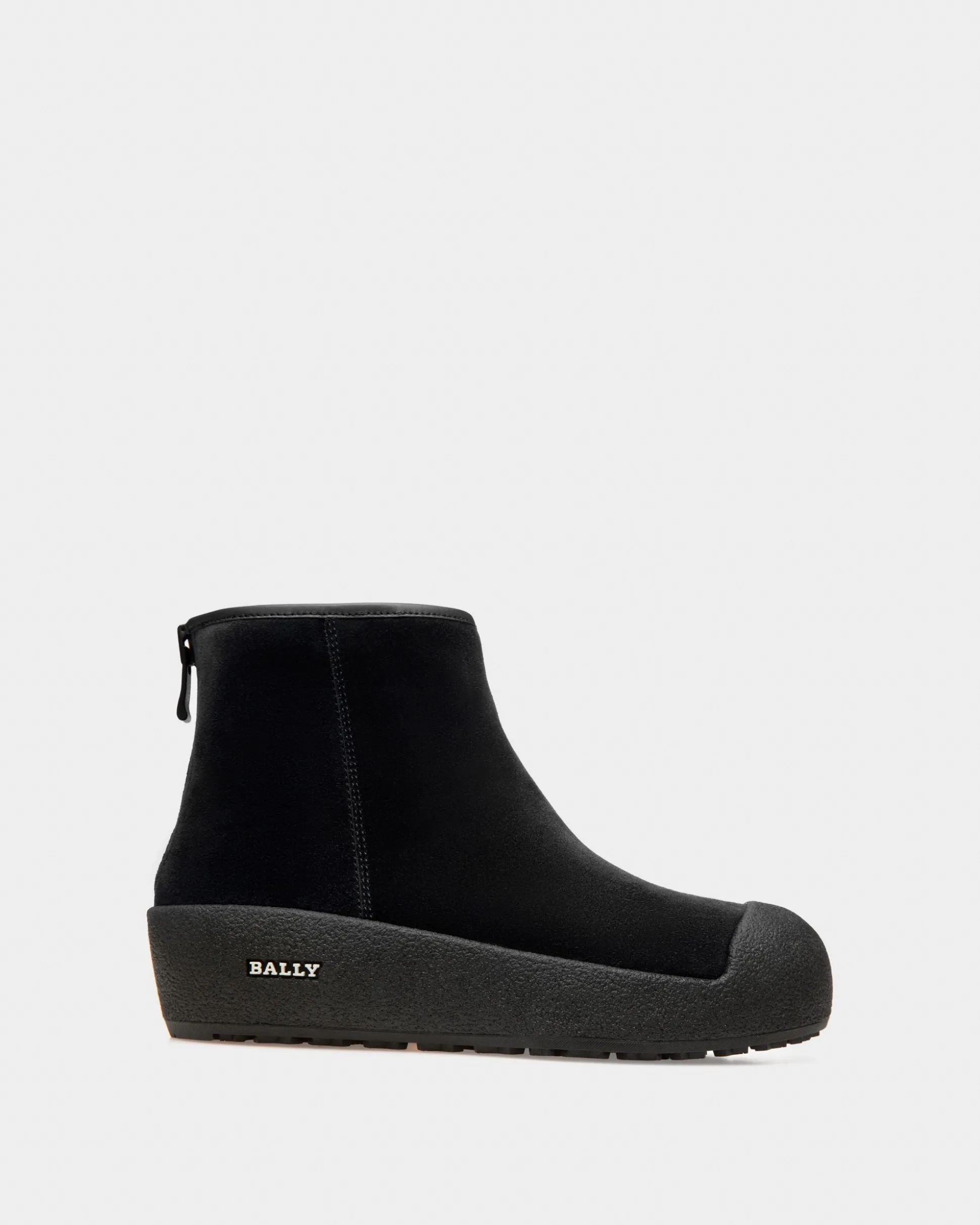 Guard II Leder-Schneestiefel In Schwarz