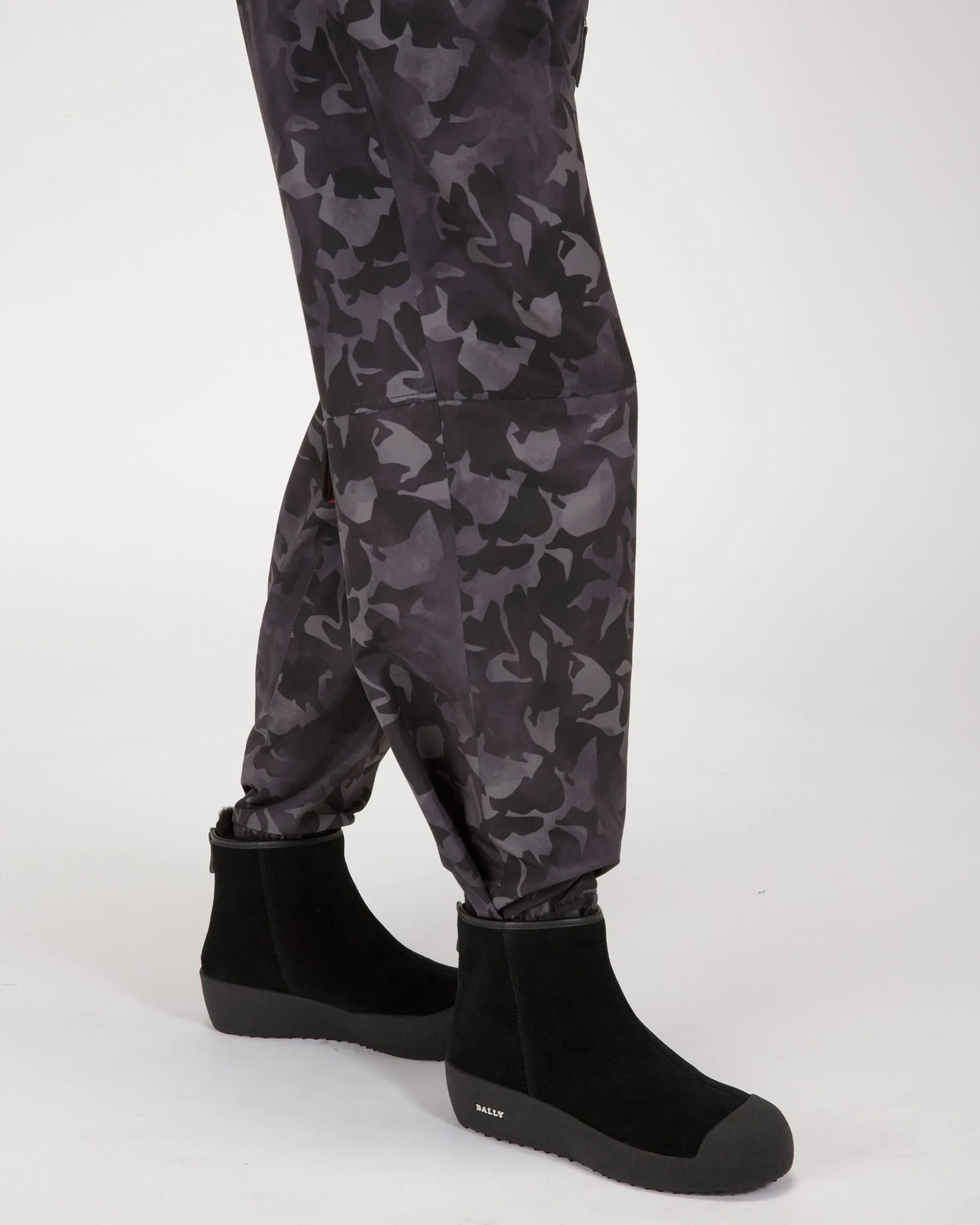 Guard II Leder-Schneestiefel In Schwarz