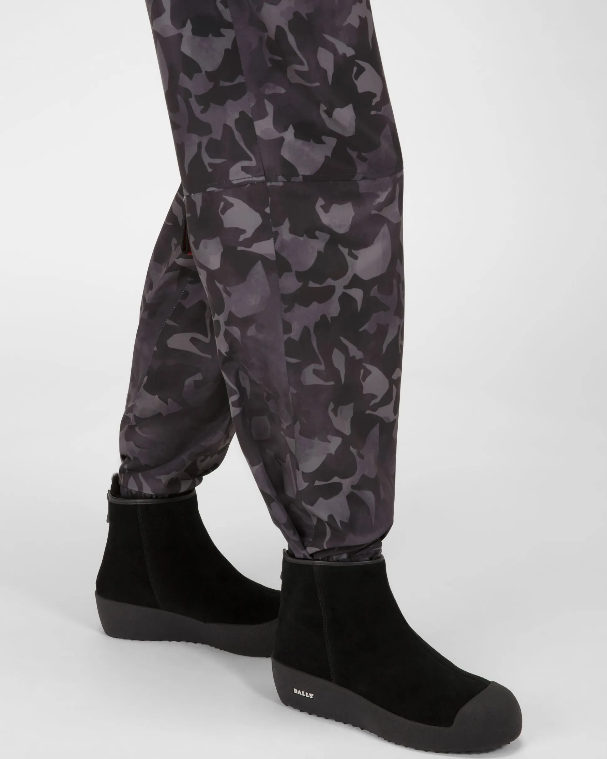 Guard II Leder-Schneestiefel In Schwarz