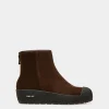 Guard Leder-Schneestiefel In Braun