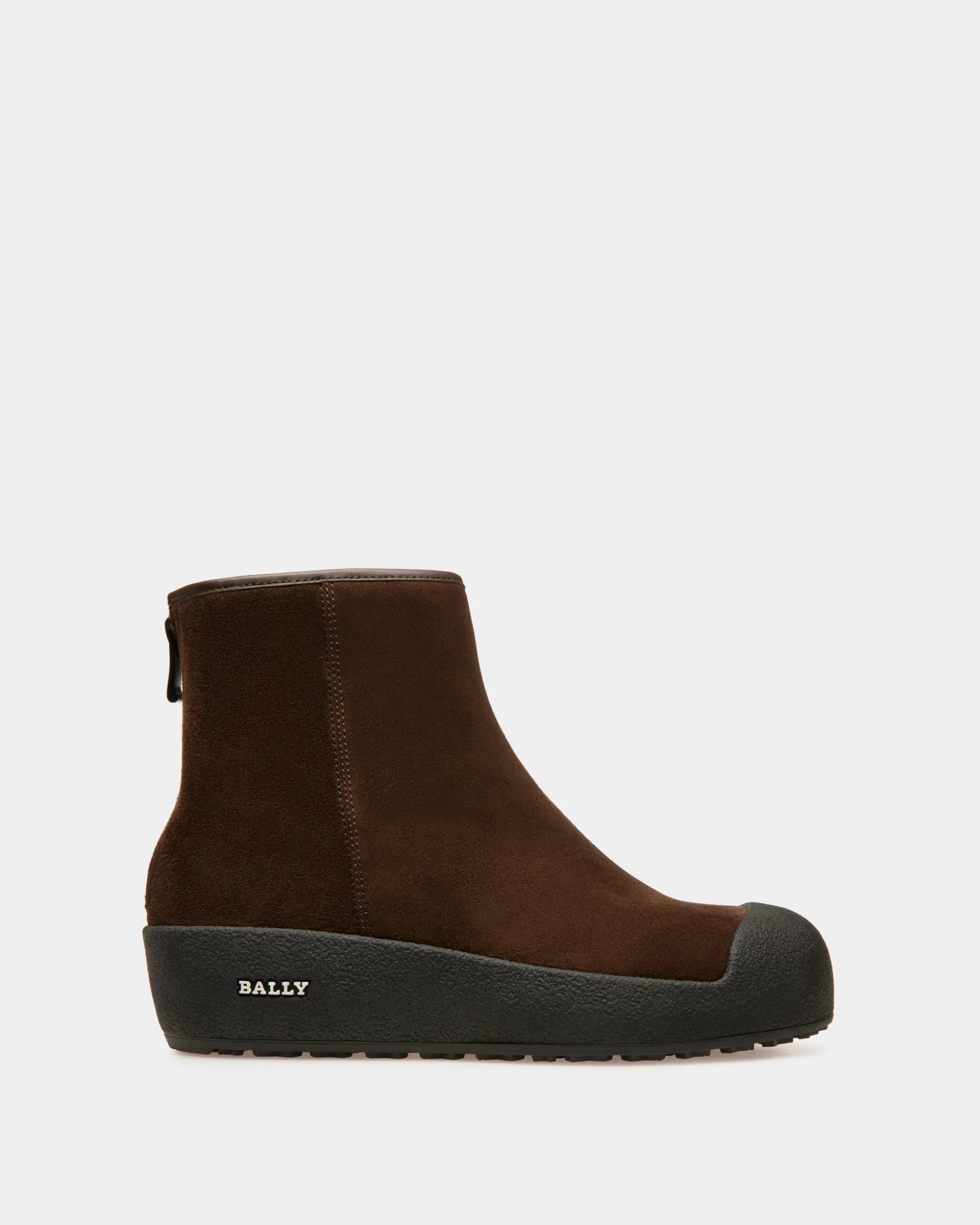 Guard Leder-Schneestiefel In Braun