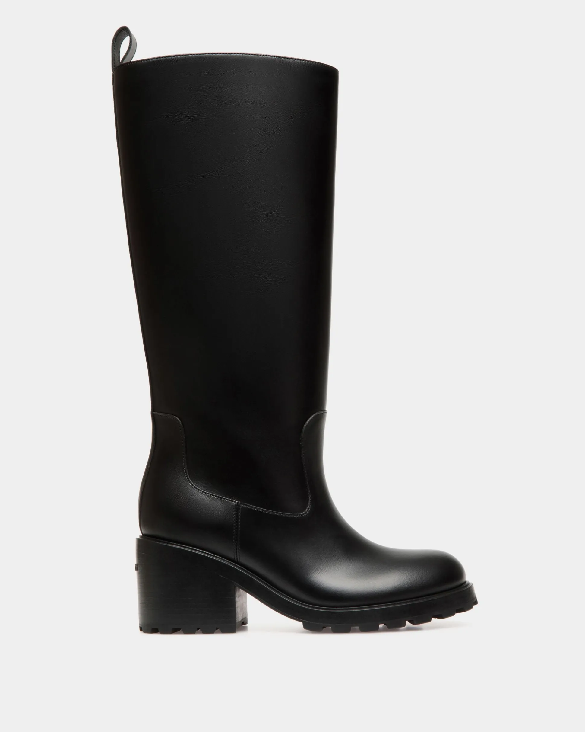 Gusto Stiefel Aus Leder In Schwarz