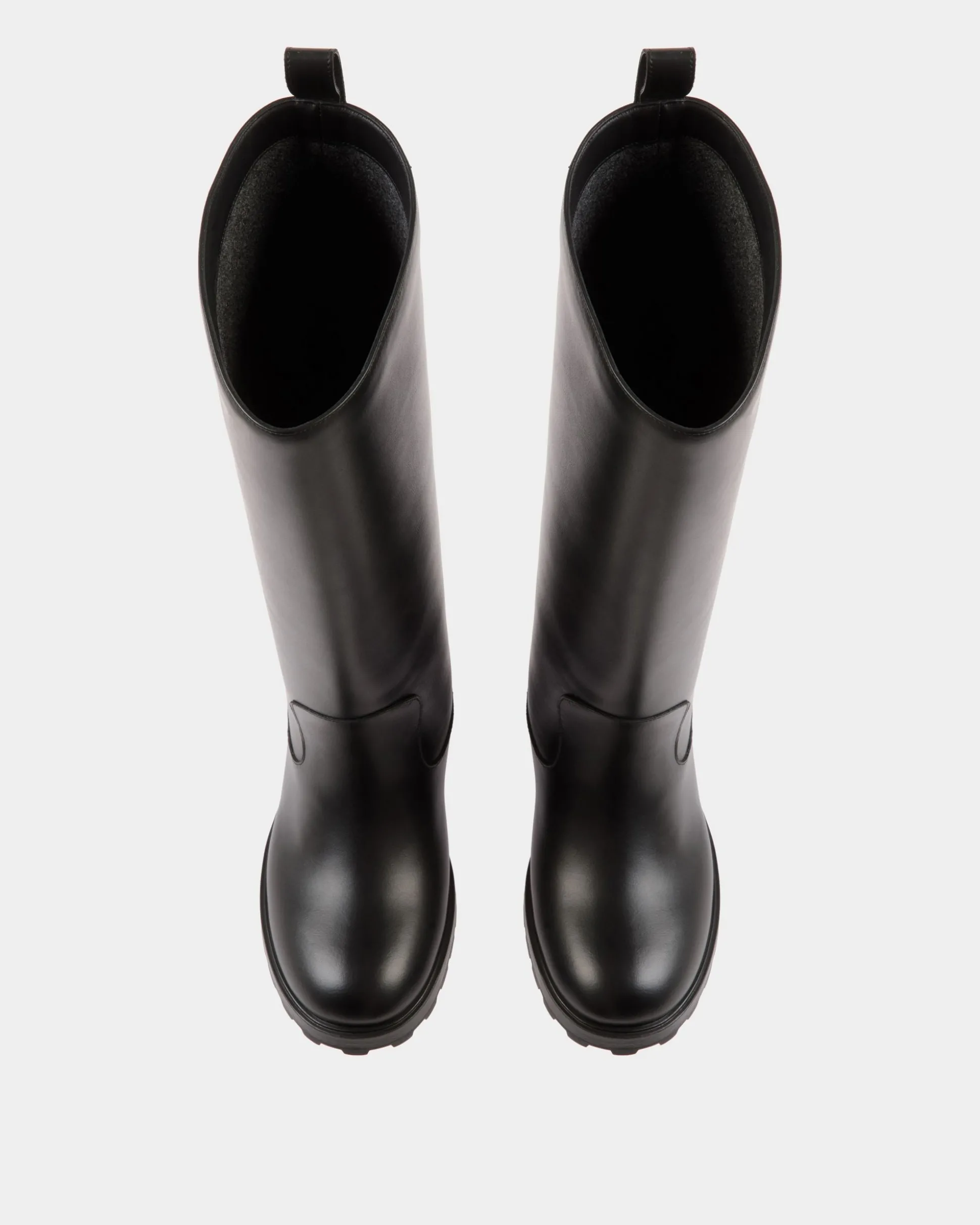 Gusto Stiefel Aus Leder In Schwarz
