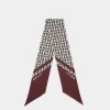 Halstuch Aus Seide In Andorra Mit Emblem-Print