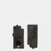Handschuhe Aus Leder In Schwarz Aus Der Adrien Brody Travel-Kollektion