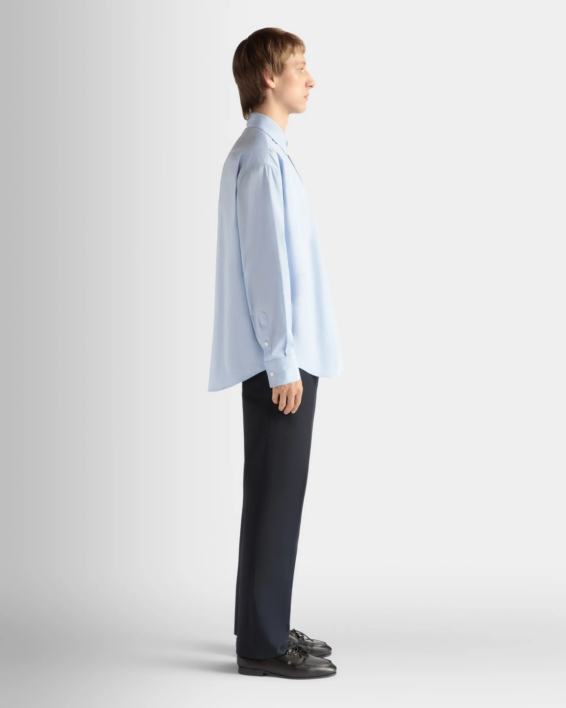 Hemd Aus Baumwolle In Light Blue