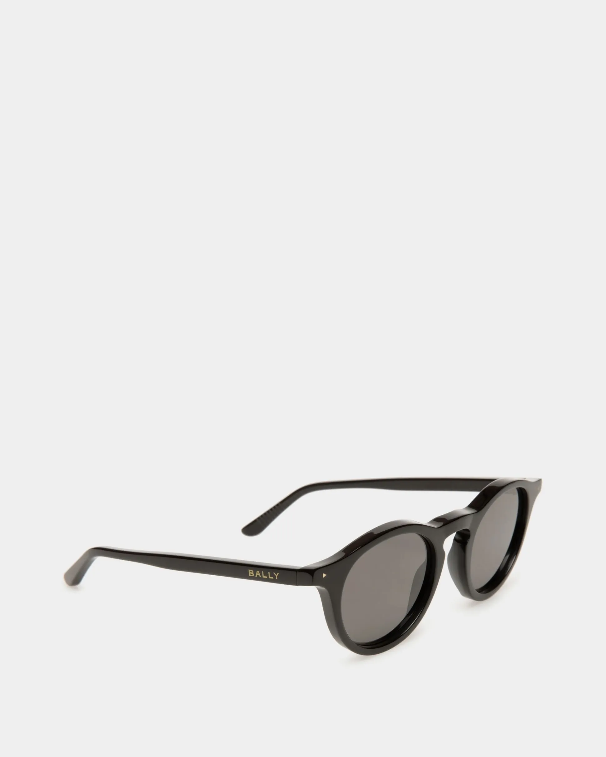 Hermann Sonnenbrille Aus Schwarzem Acetat