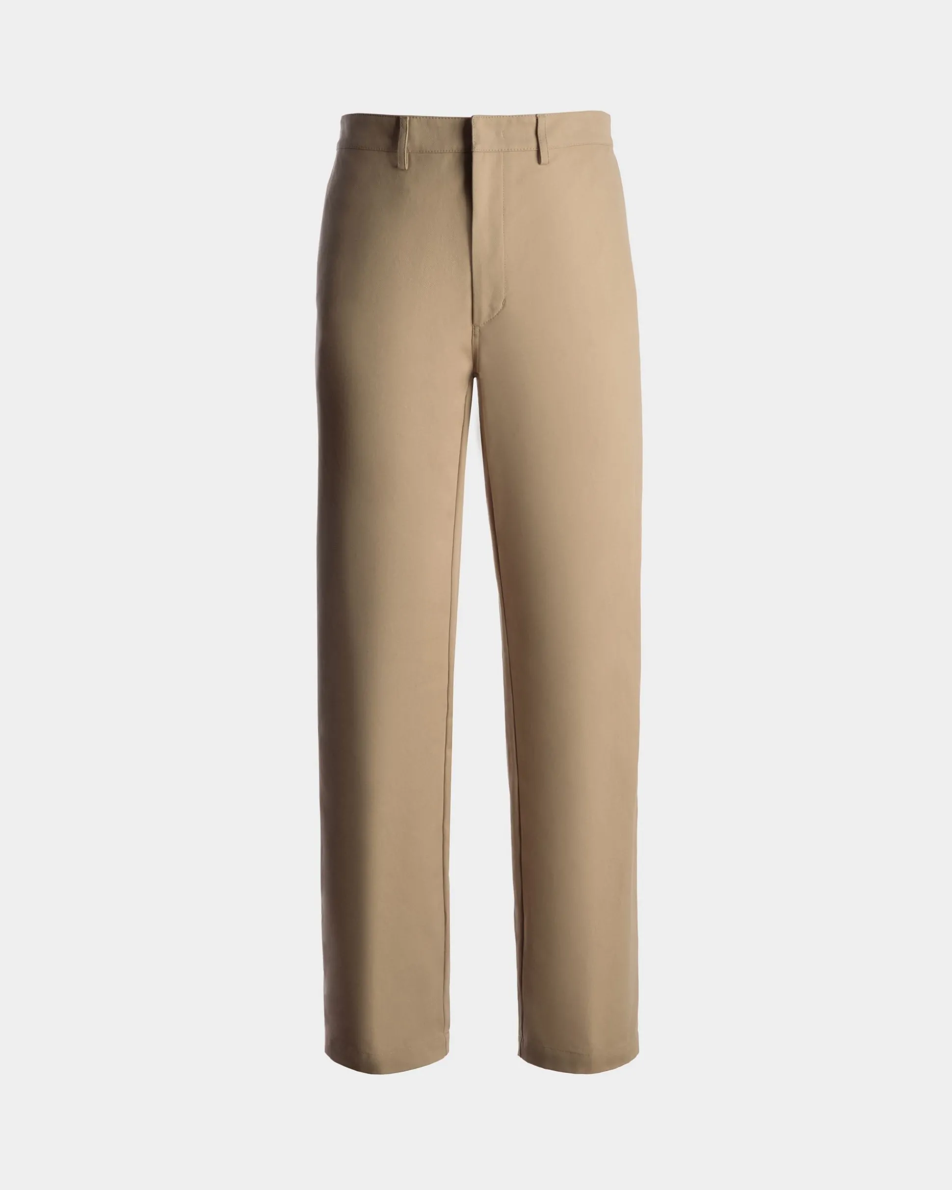 Hose Aus Baumwolle In Camel