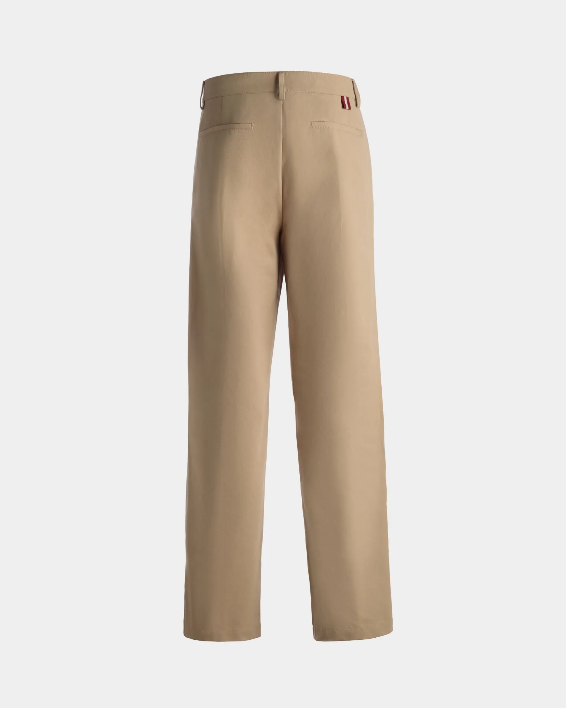 Hose Aus Baumwolle In Camel