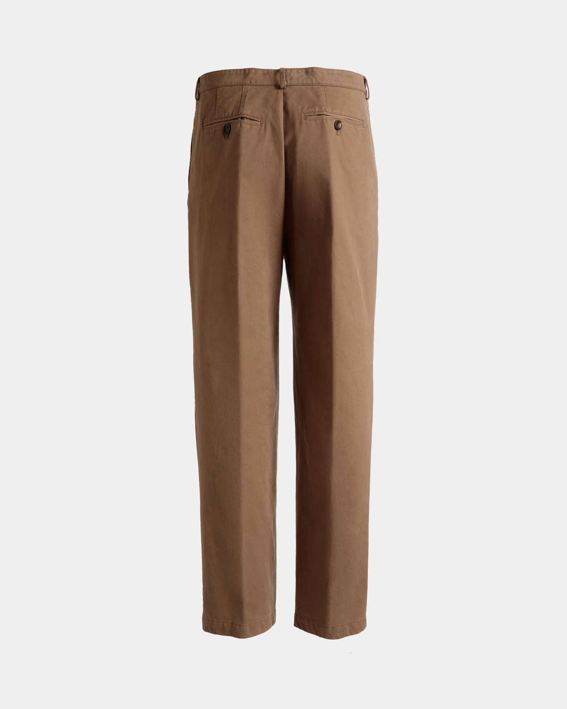 Hose Aus Baumwolle In Camel