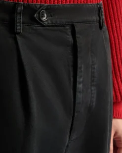 Hose Aus Baumwolle In Schwarz