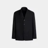 Jacke Aus Einer Wollmischung In Navy Blue