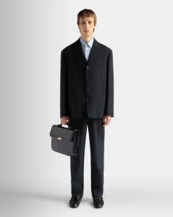 Jacke Aus Einer Wollmischung In Navy Blue
