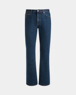 Jeanshose Aus Baumwolle In Medium Blue