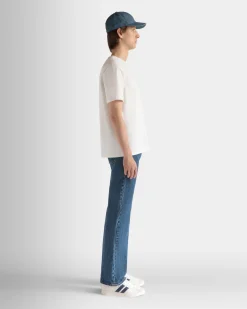 Jeanshose Aus Baumwolle In Medium Blue