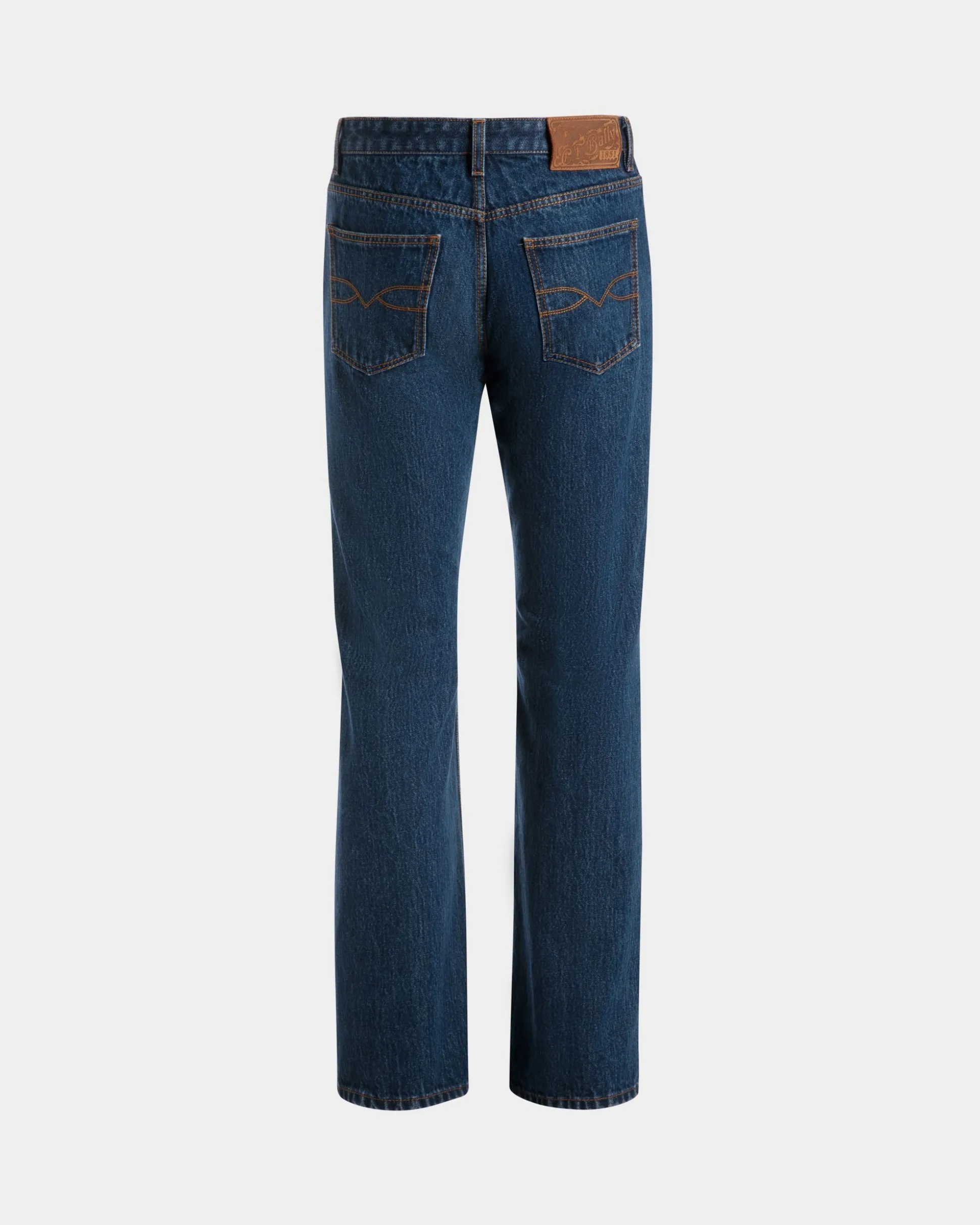 Jeanshose Aus Baumwolle In Medium Blue
