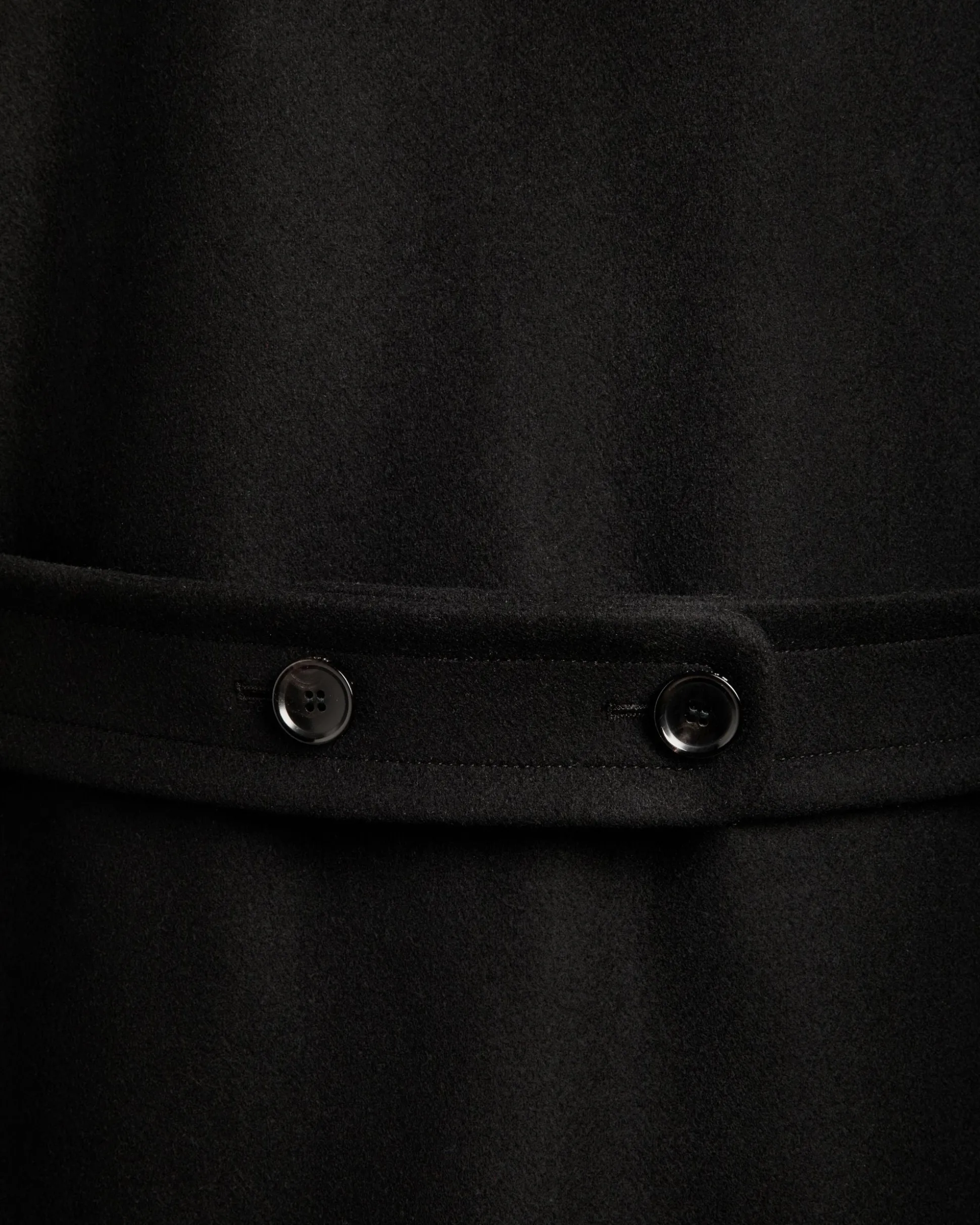 Kabanjacke Aus Einer Wollmischung In Schwarz Aus Der Adrien Brody Travel-Kollektion