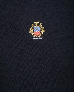 Kapuzenpullover Aus Kaschmirgemisch In Navy Blue Aus Der Adrien Brody Travel-Kollektion