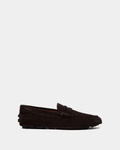 Kerbs Driver-Schuh Aus Geprägtem Veloursleder