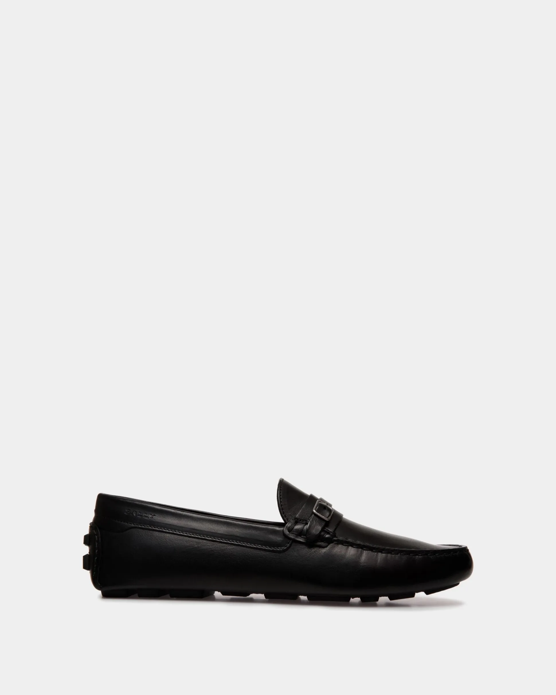 Kerbs Driver-Schuh Aus Leder In Schwarz