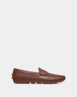 Kerbs Driver-Schuh Aus Leder In Braun