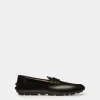Kerbs Driver-Schuh Aus Leder In Schwarz