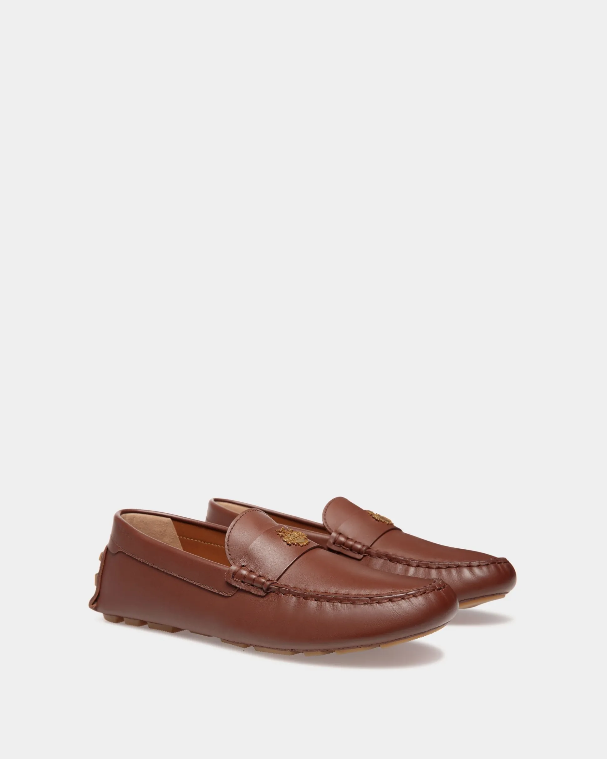 Kerbs Driver-Schuh Aus Leder In Braun