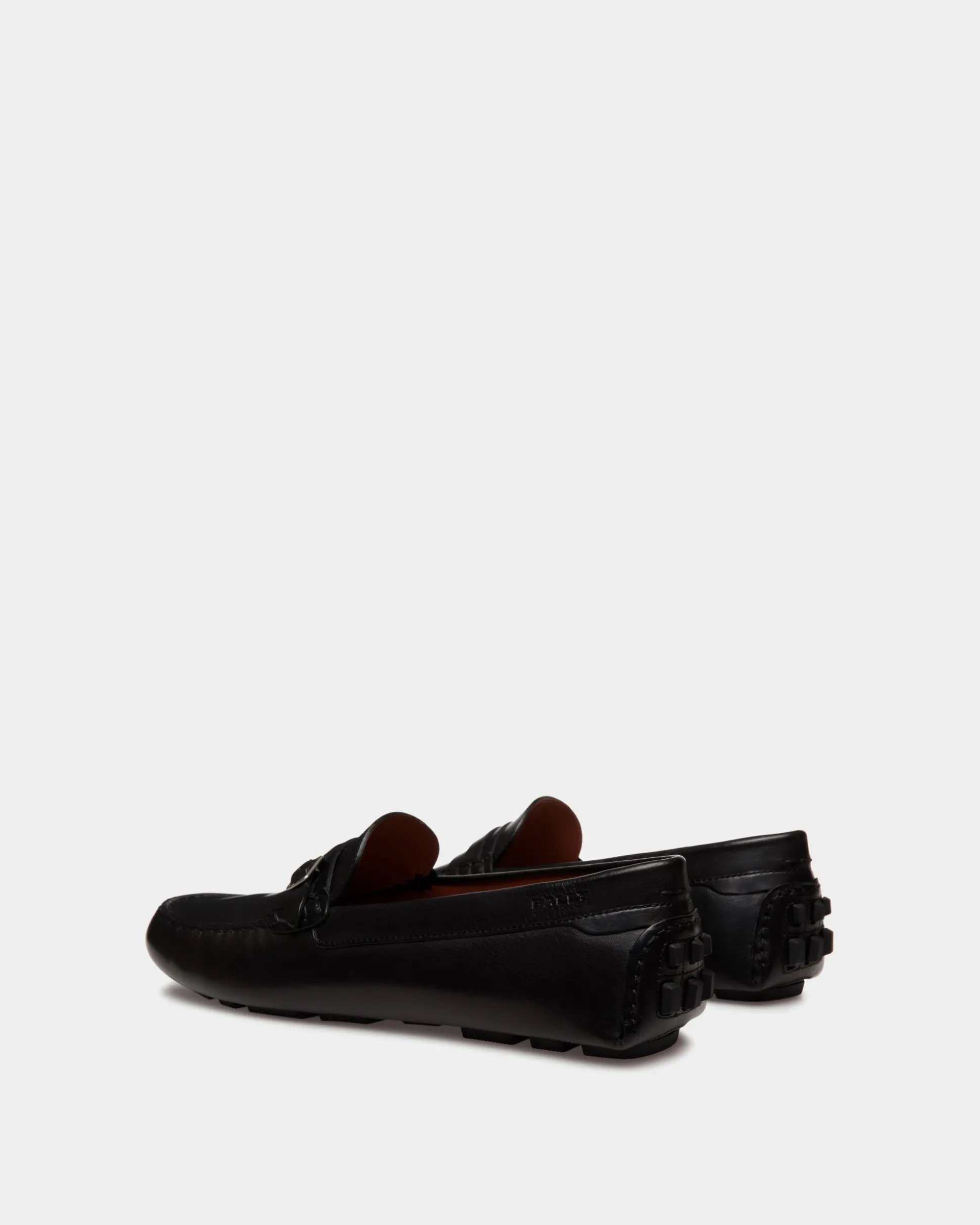 Kerbs Driver-Schuh Aus Leder In Schwarz