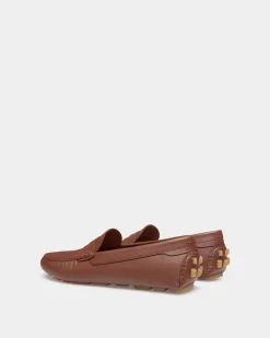 Kerbs Driver-Schuh Aus Leder In Braun
