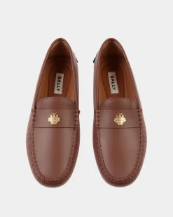 Kerbs Driver-Schuh Aus Leder In Braun