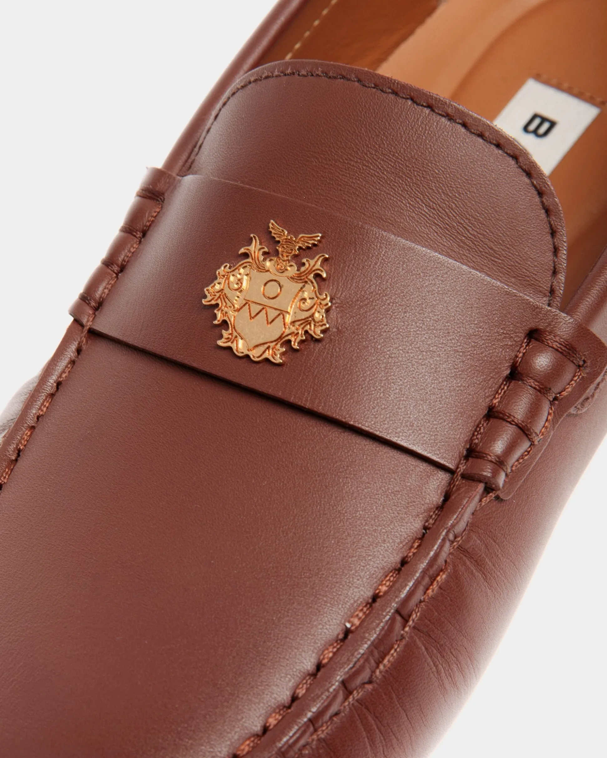 Kerbs Driver-Schuh Aus Leder In Braun