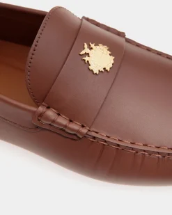 Kerbs Driver-Schuh Aus Leder In Braun