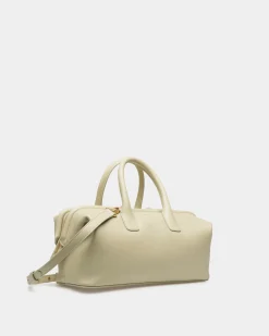 Kleine Henkeltasche Belle Aus Leder In Light Green