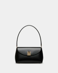 Kleine Henkeltasche Ollam Aus Leder In Schwarz