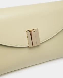 Kleine Henkeltasche Ollam Aus Leder In Light Green