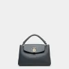 Kleine Lock Me Henkeltasche Aus Leder