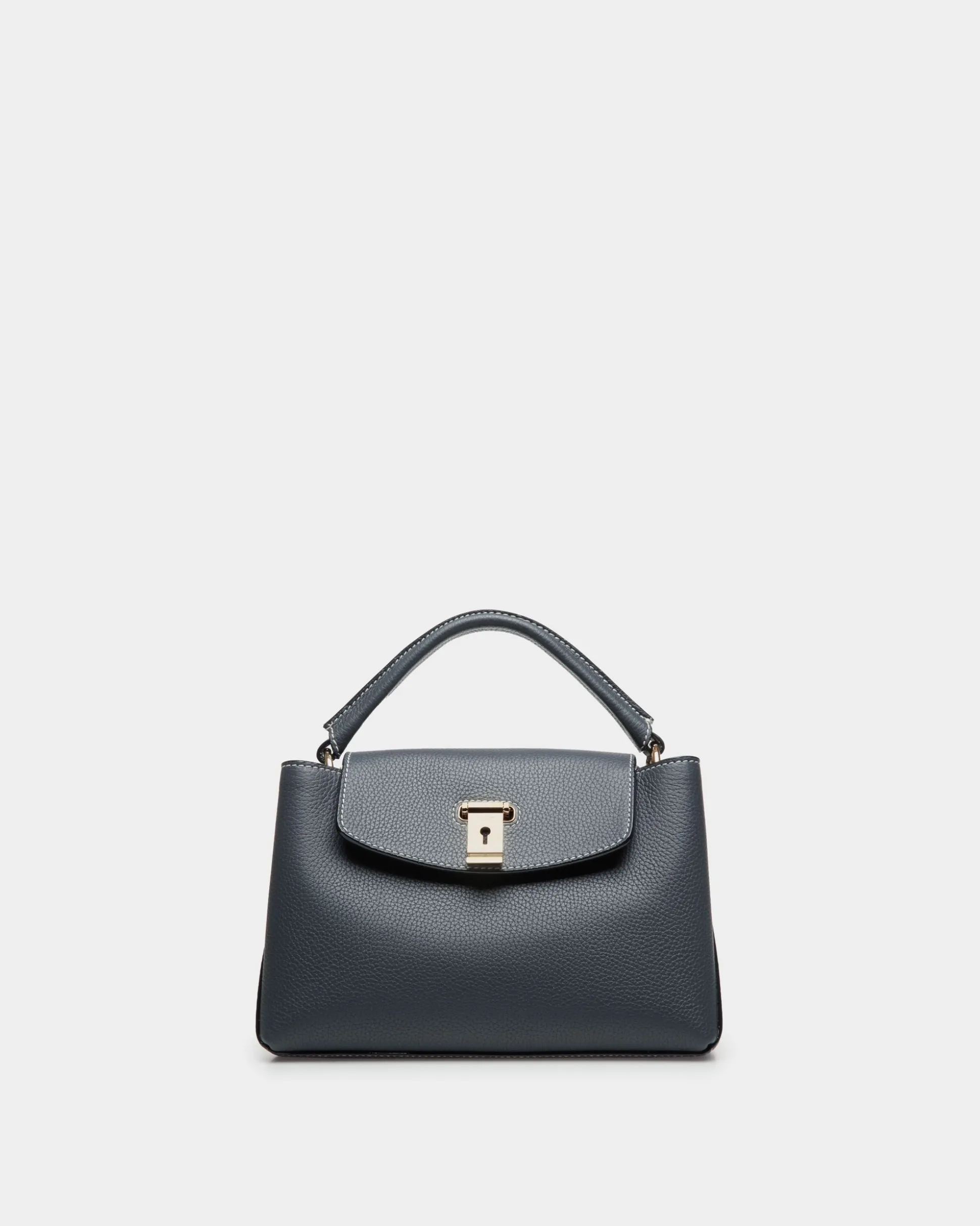 Kleine Lock Me Henkeltasche Aus Leder