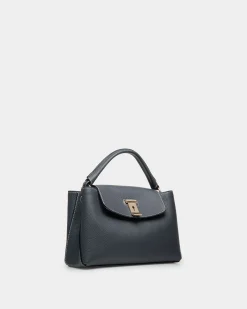 Kleine Lock Me Henkeltasche Aus Leder