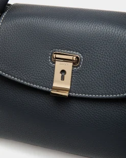 Kleine Lock Me Henkeltasche Aus Leder